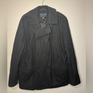 Nautica Men’s Double Breasted Pea Coat
